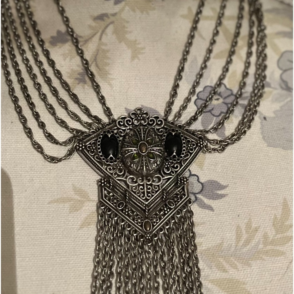 Vintage Lucky Brand Statement Necklace